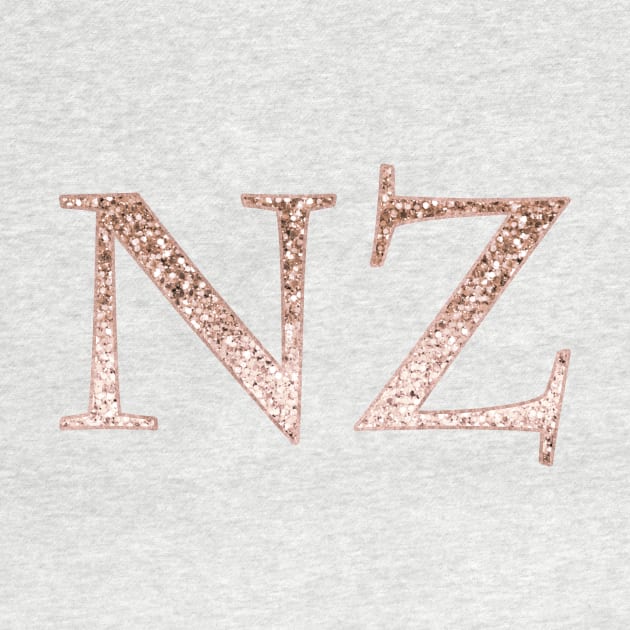 Sparkling rose gold New Zealand NZ by RoseAesthetic